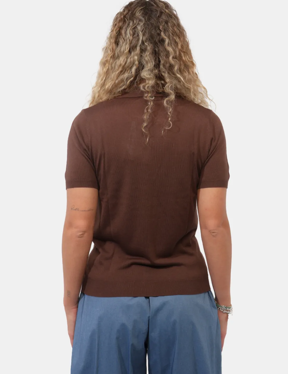 Maglia Rue De Clerie Marrone