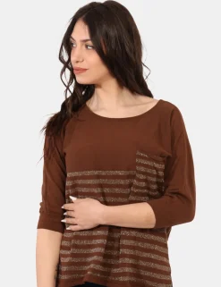 Maglia Sandro Ferrone Marrone