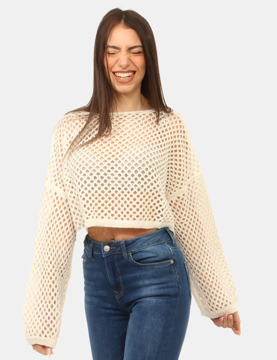 Maglia Via Delle Rose Bianca