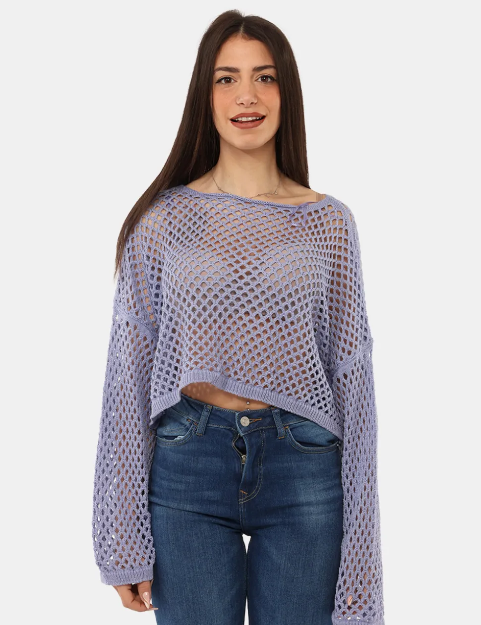 Maglia Via Delle Rose Viola