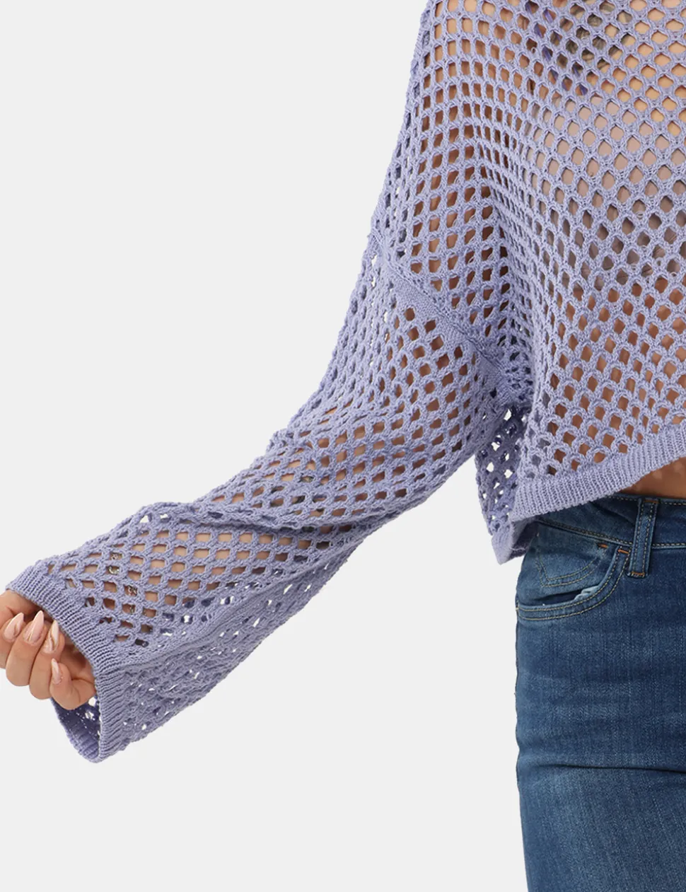 Maglia Via Delle Rose Viola