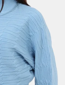 Maglione Materica Azzurro
