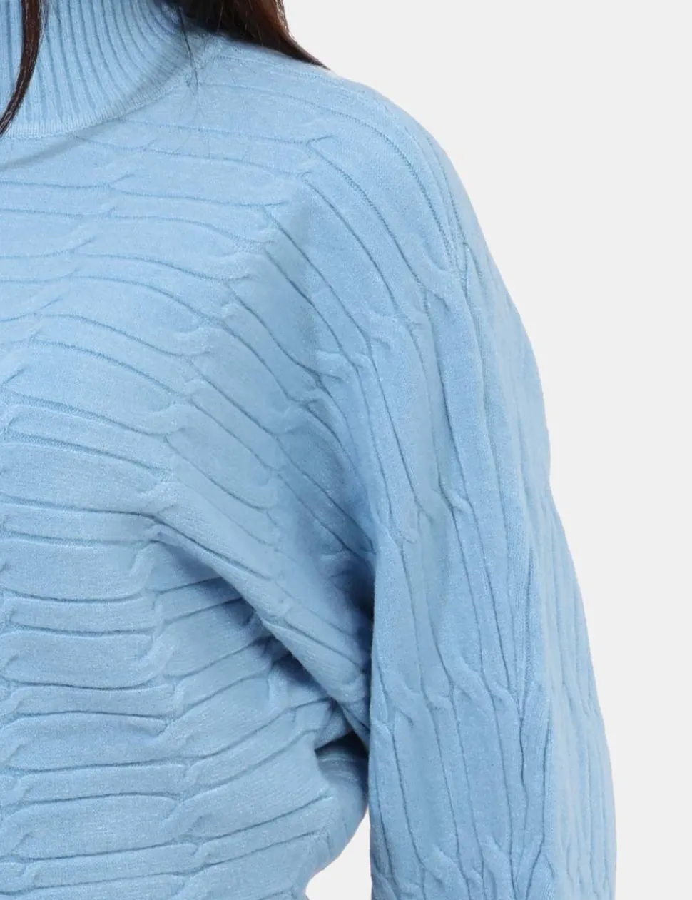 Maglione Materica Azzurro