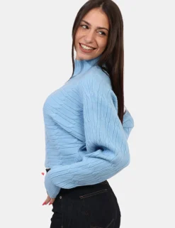 Maglione Materica Azzurro