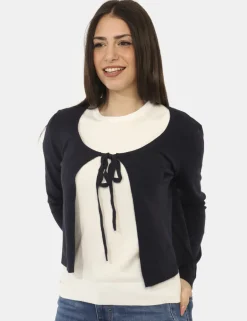 Maglione Materica Blu