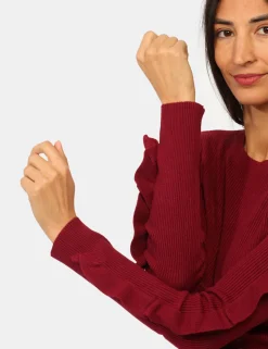 Maglione Materica Bordeaux