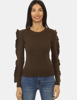 Maglione Materica Marrone