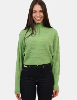 Maglione Materica Verde