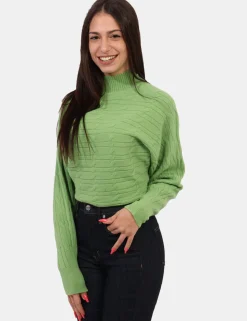 Maglione Materica Verde