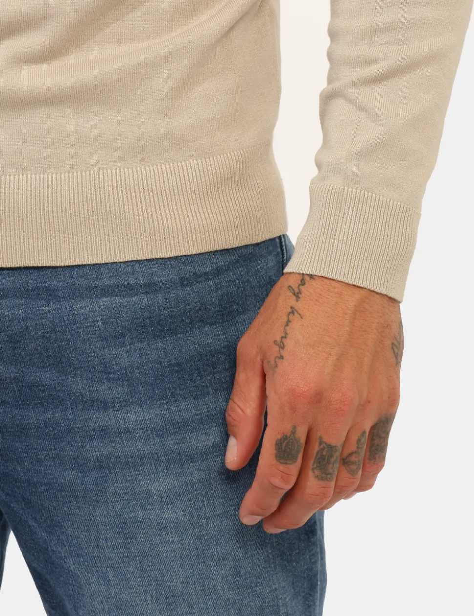 Maglione Prj22. Beige