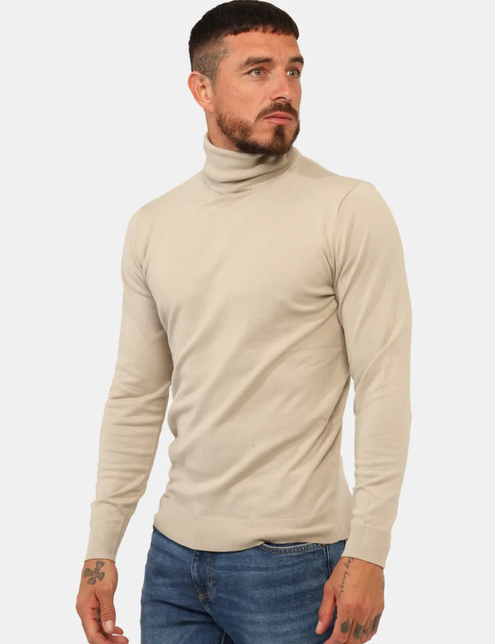 Maglione Prj22. Beige