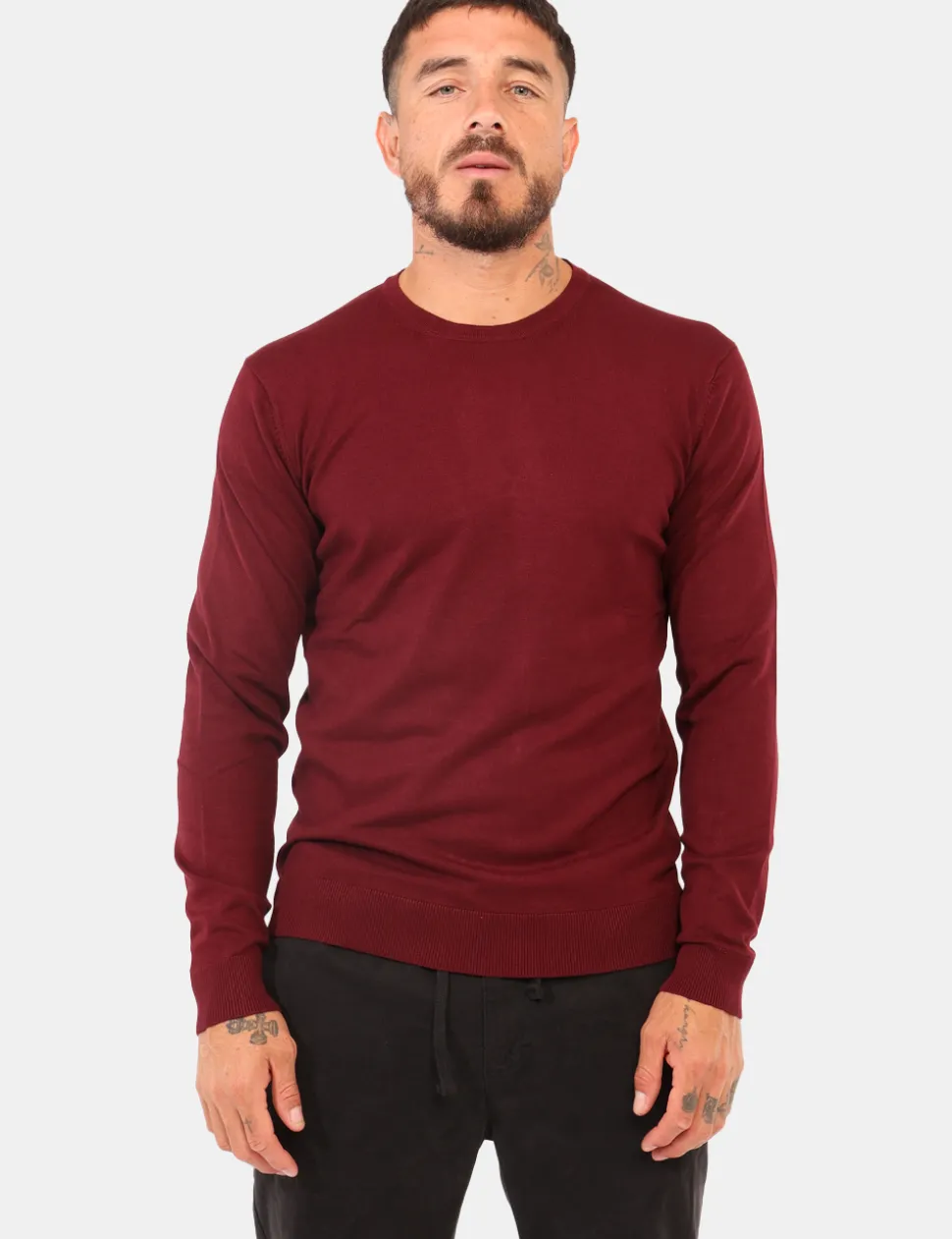Maglione Prj22. Bordeaux