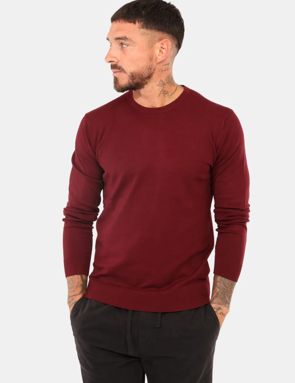 Maglione Prj22. Bordeaux