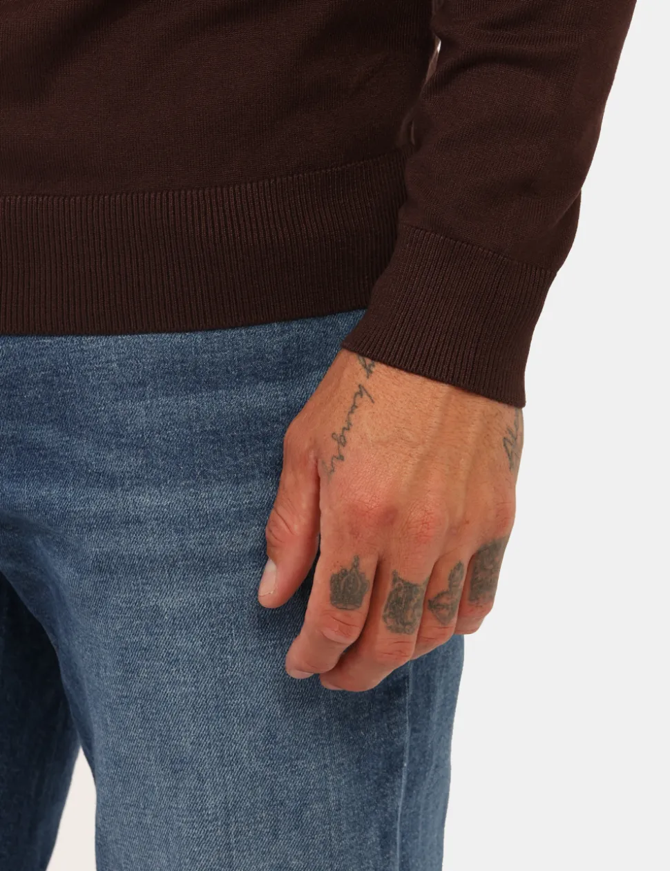 Maglione Prj22. Marrone