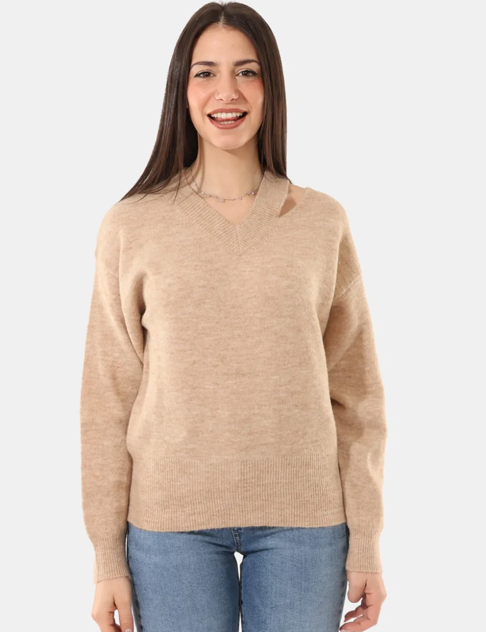 Maglione Rue De Clerie Beige