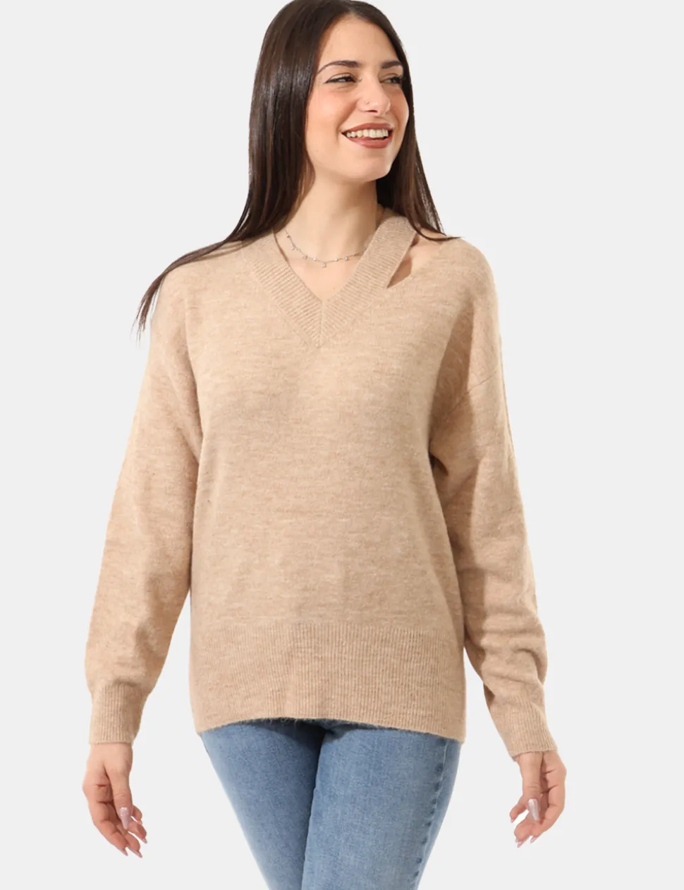 Maglione Rue De Clerie Beige