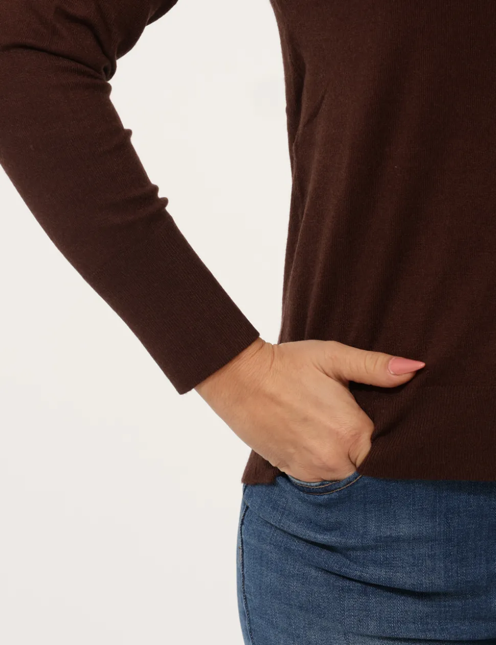 Maglione Rue De Clerie Marrone