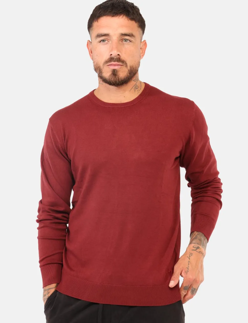Maglione Yes Zee Marrone