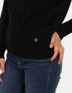 Maglione Yes Zee Nero