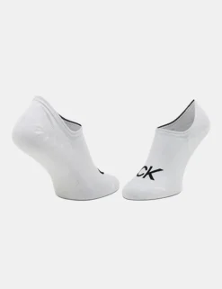Pack 2 calze Calvin Klein Bianco