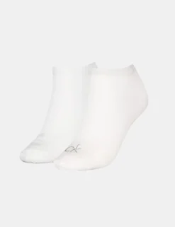 Pack 2 calze Calvin Klein Bianco