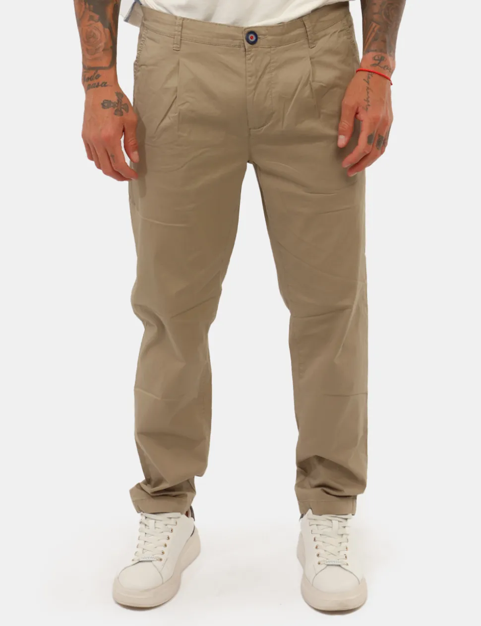 Pantalone Fred Mello Beige