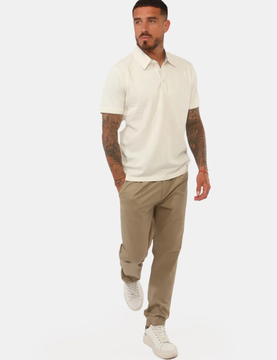 Pantalone Fred Mello Beige