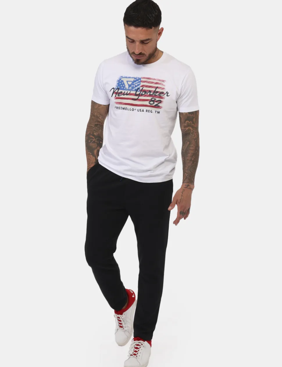 Pantalone Fred Mello Nero