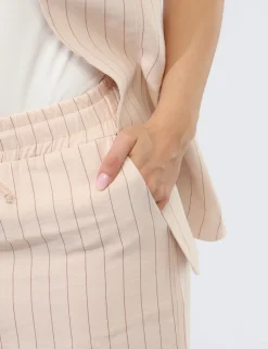 Pantalone Materica Beige