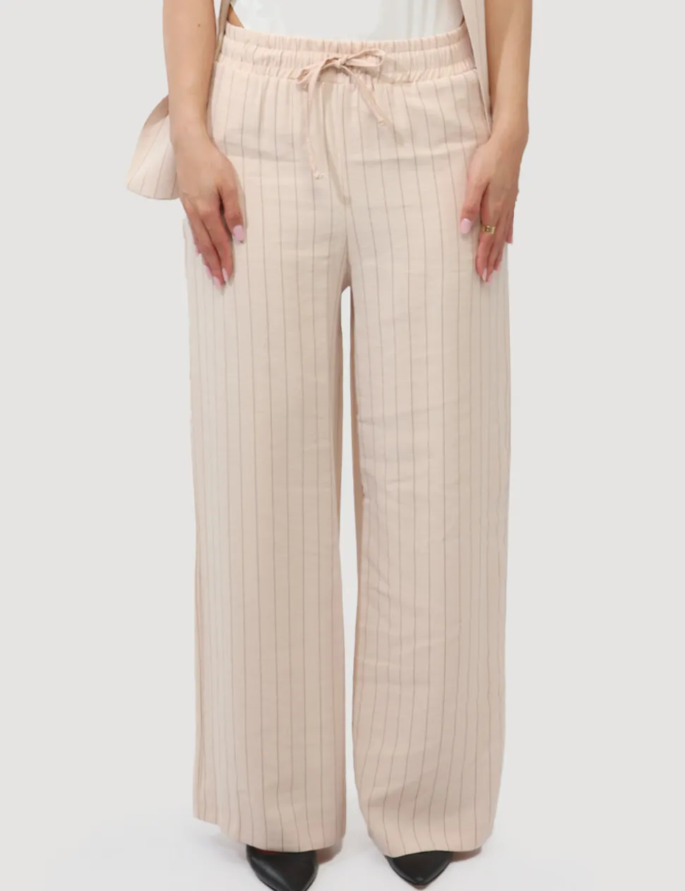 Pantalone Materica Beige