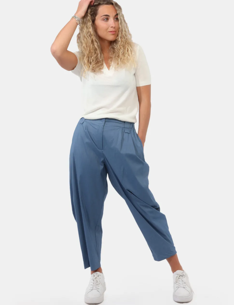 Pantalone Rue De Clerie Azzurro