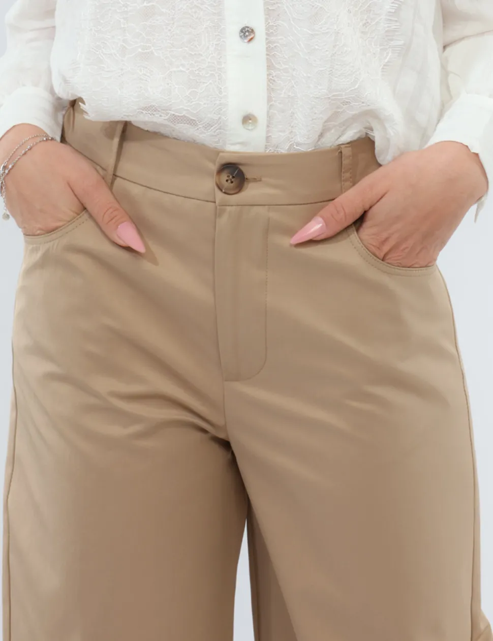 Pantalone Rue De Clerie Beige