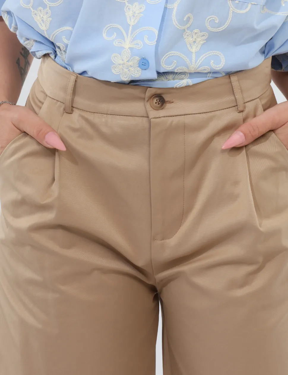Pantalone Rue De Clerie Beige