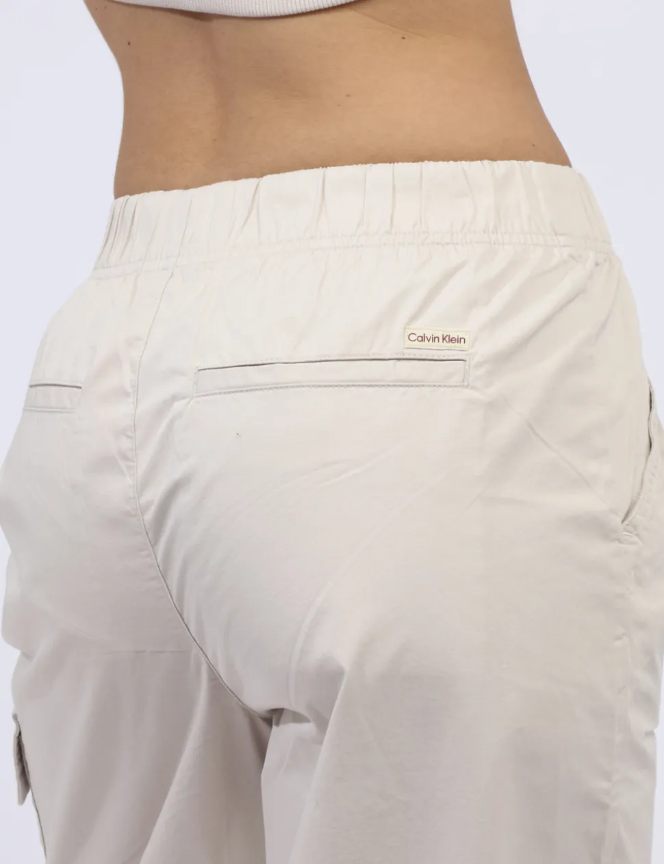 Pantaloni Calvin Klein Beige