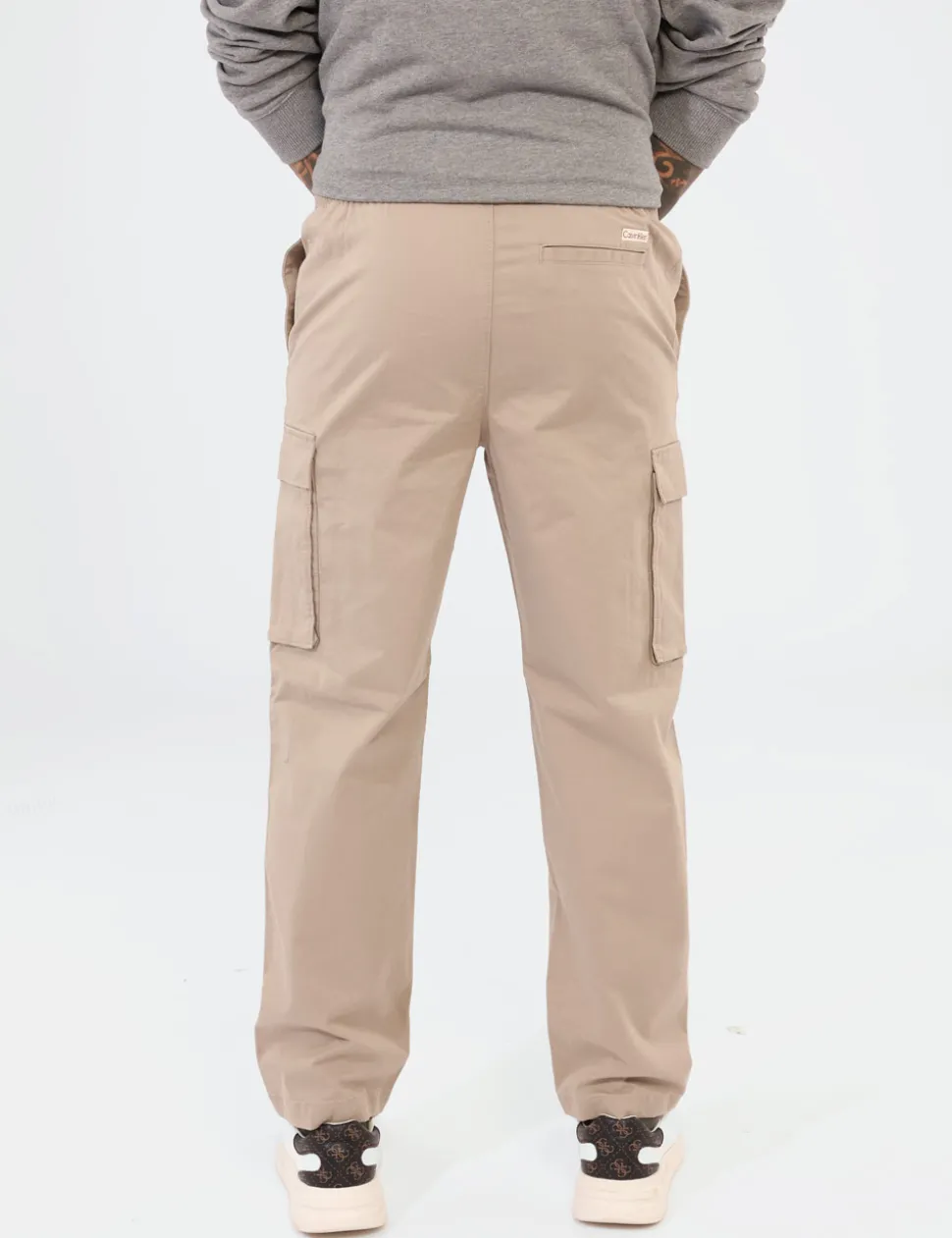Pantaloni Calvin Klein Grigio