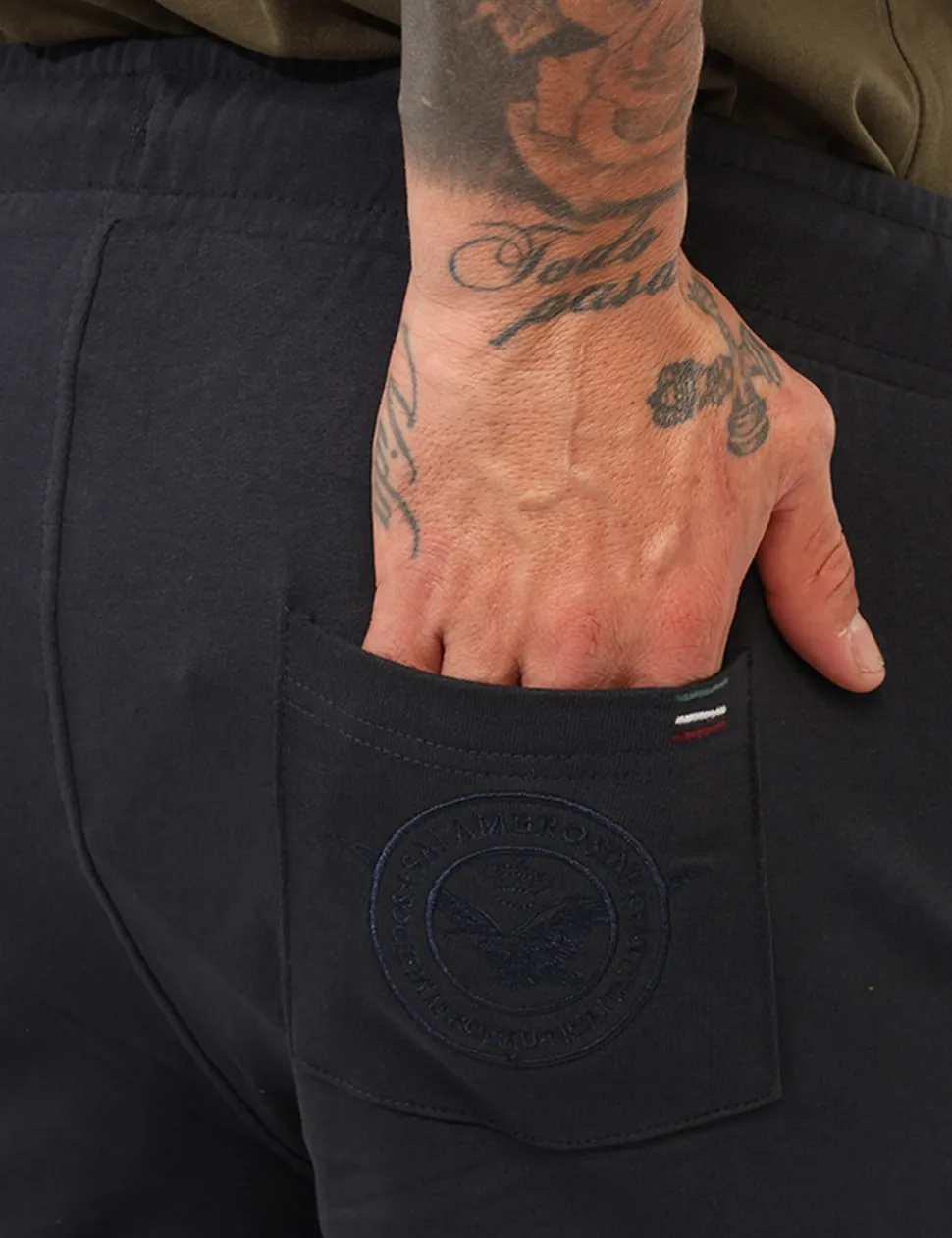 Pantaloni della tuta Aeronautica Italiana Blu