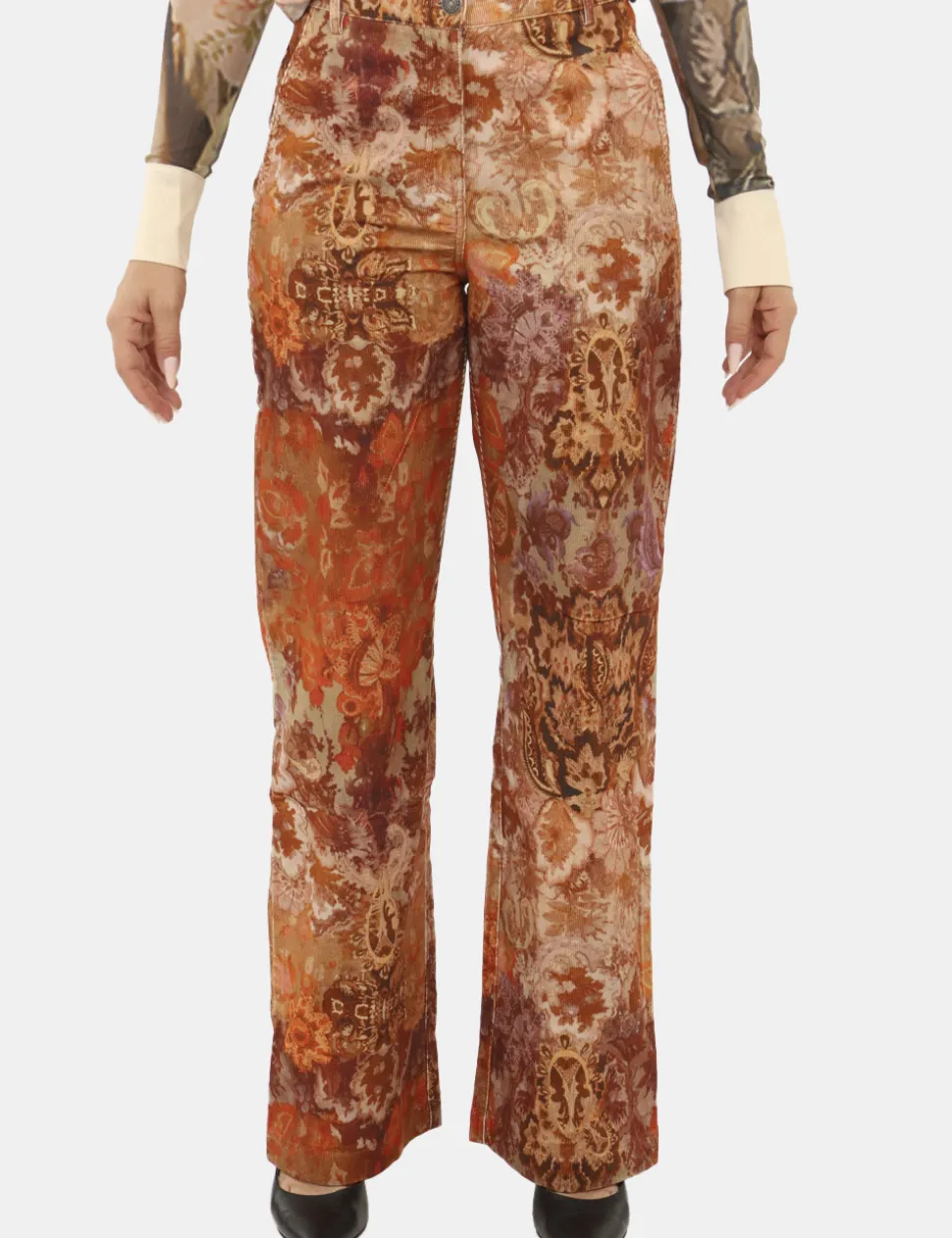 Pantaloni Desigual Arancione