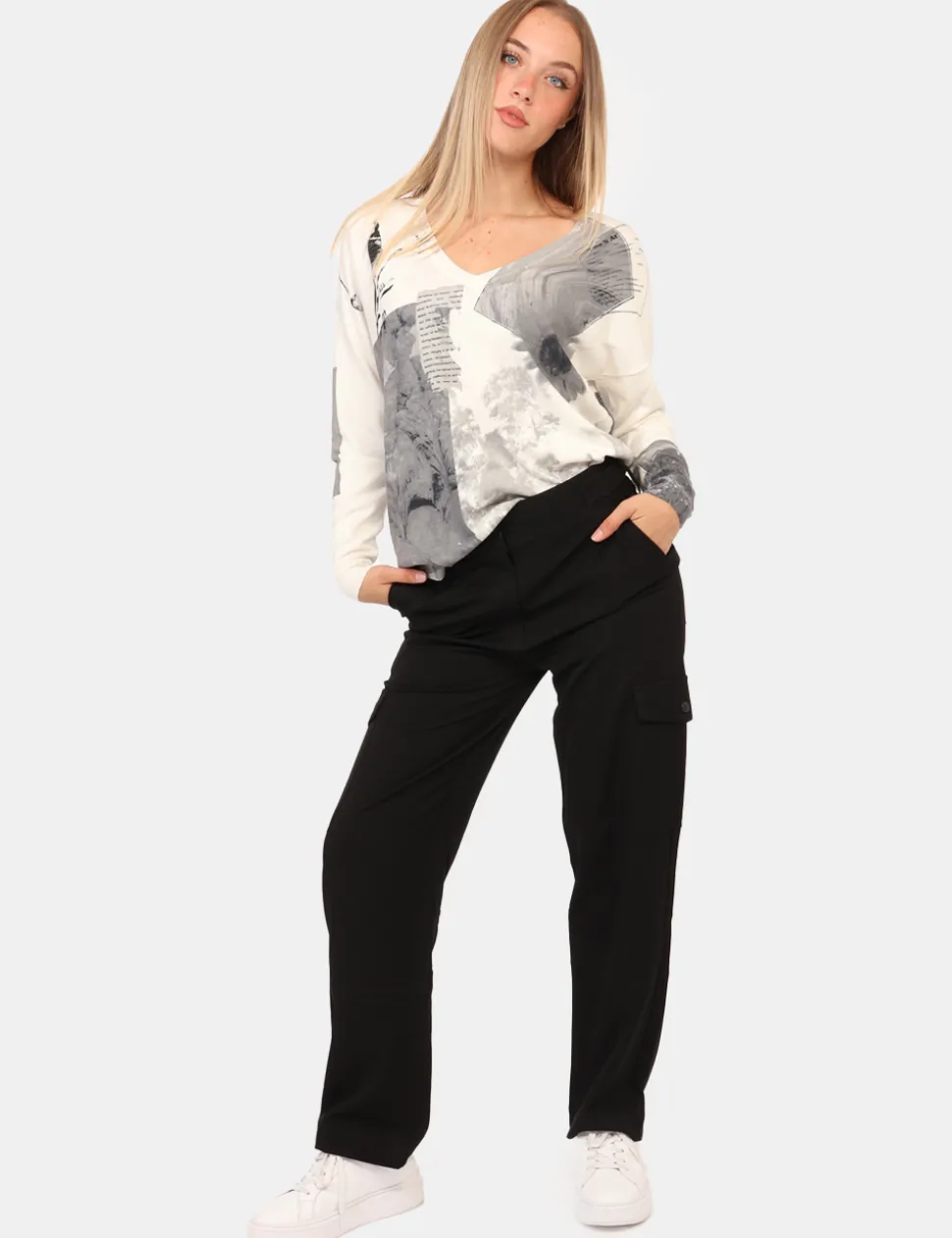 Pantaloni Desigual Nero