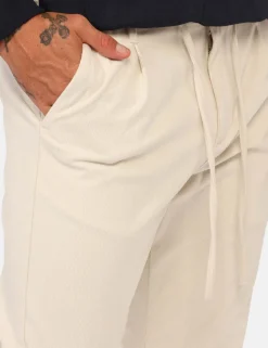 Pantaloni Fred Mello Panna