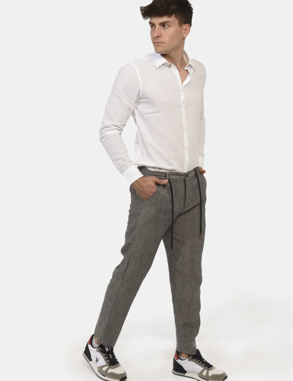 Pantaloni Gazzarrini Grigio