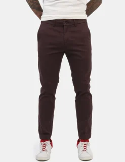 Pantaloni Goha Bordeaux