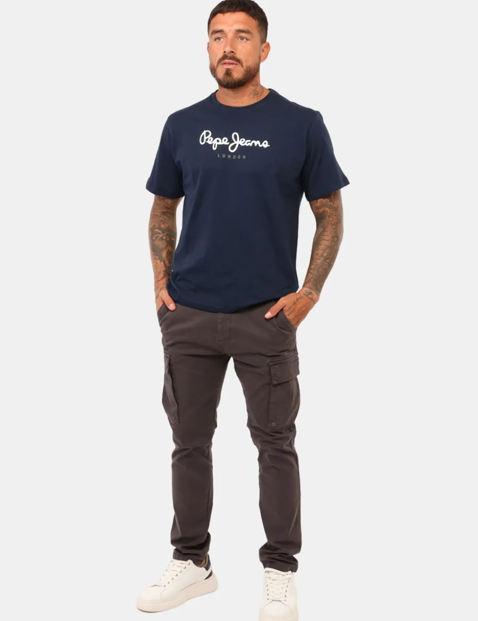 Pantaloni Goha Grigio