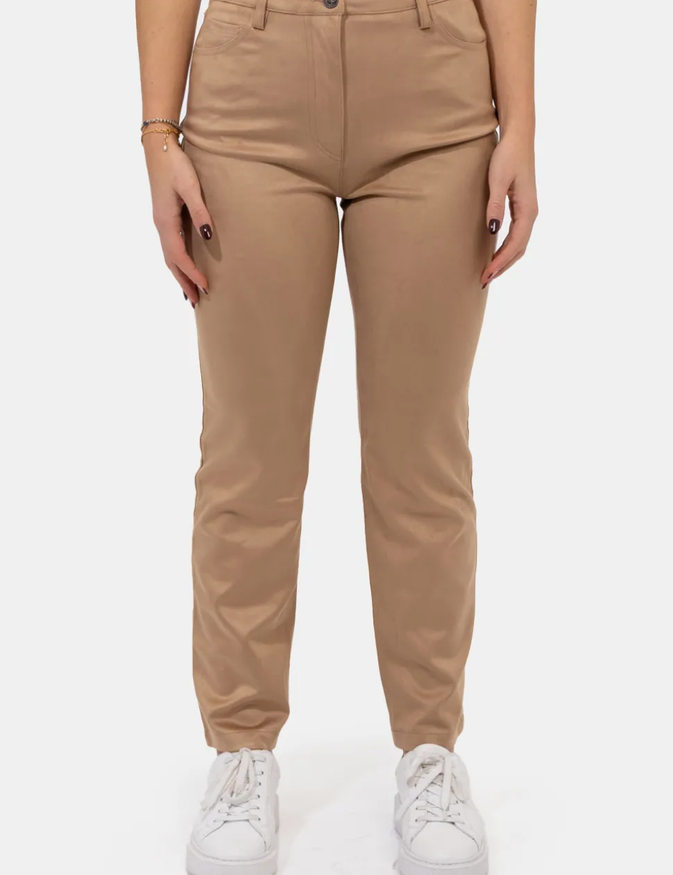 Pantaloni Guess Marrone