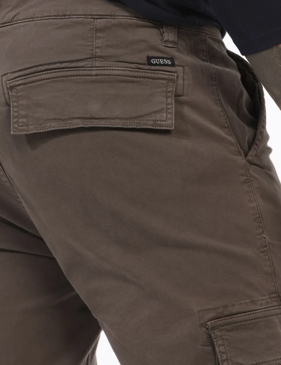 Pantaloni GUESS Marrone