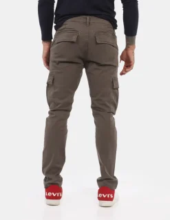 Pantaloni GUESS Marrone