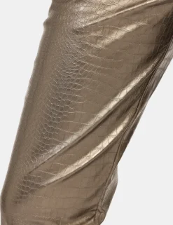 Pantaloni Guess Oro