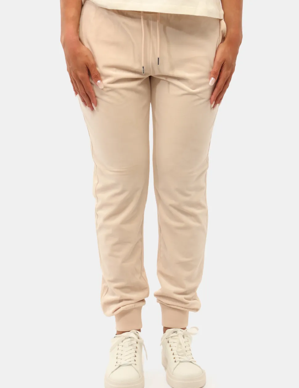Pantaloni Guess Panna