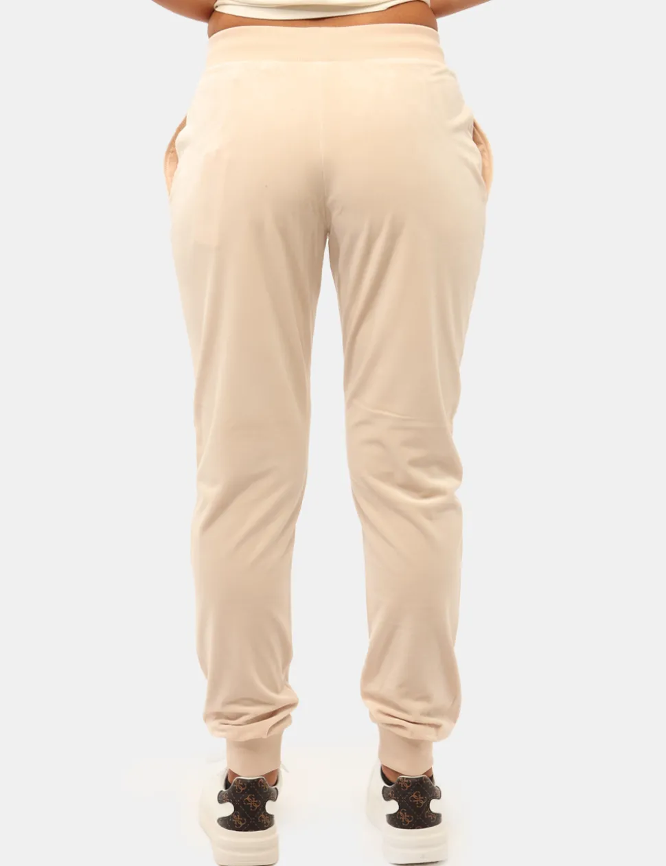 Pantaloni Guess Panna