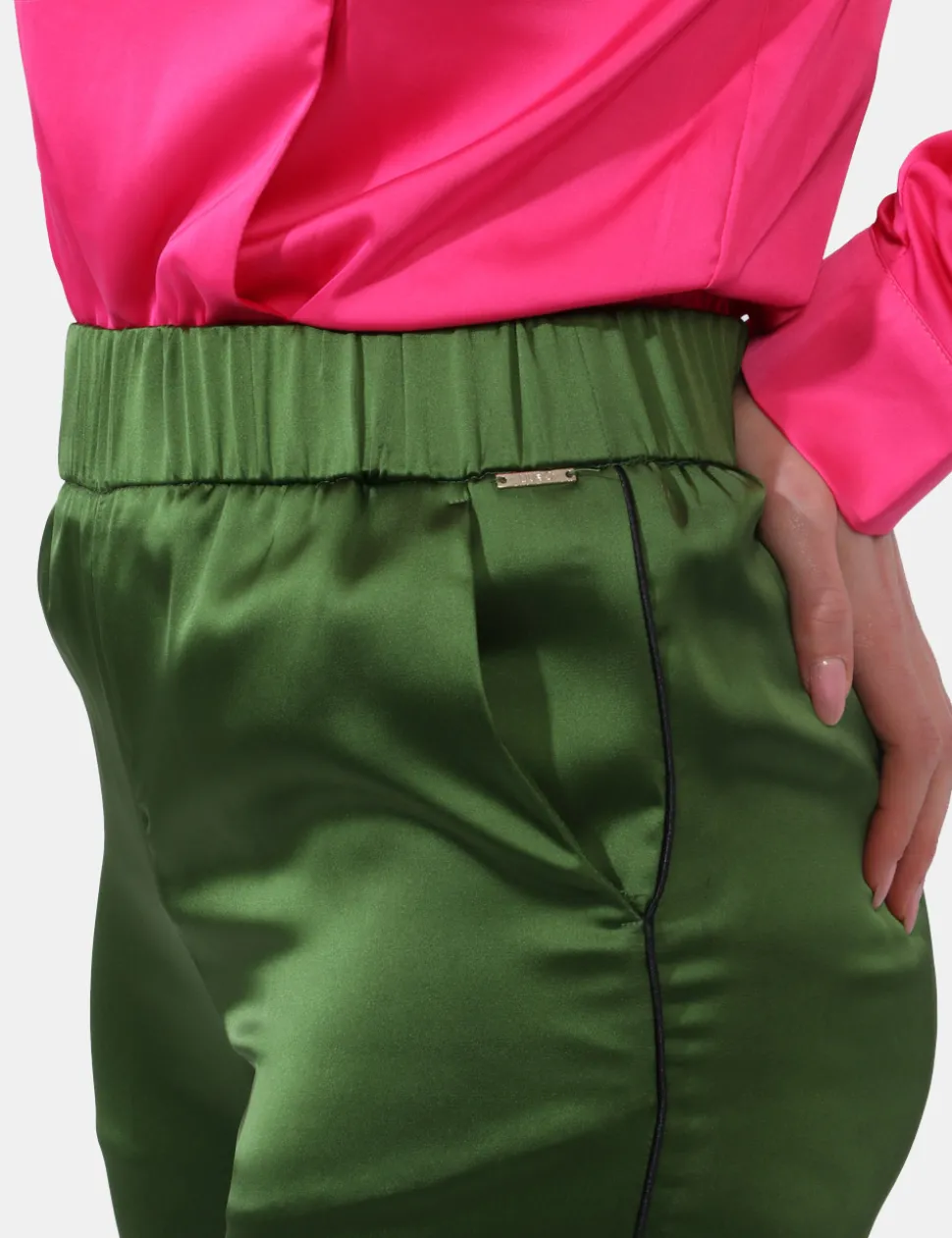 Pantaloni Liu-Jo Verde