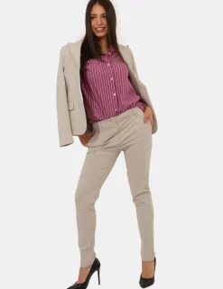 Pantaloni Materica Beige